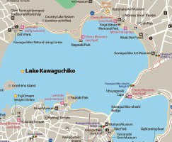 Fuji-kawaguchiko Walking Map